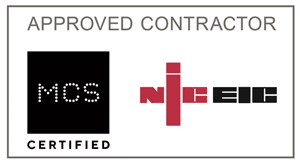 Approved Contractor: NICEIC & MCS Certified