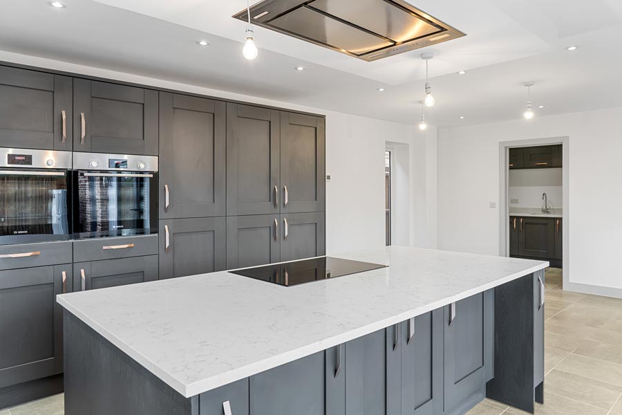 Kitchen in a new build property