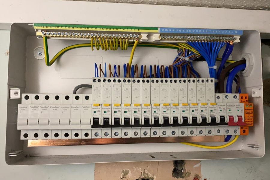 Open fuse box